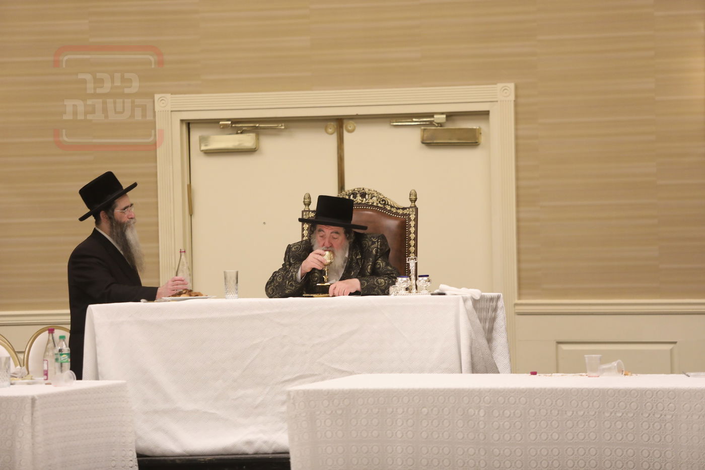 האדמו"ר מויז'ניץ בהילולת ה'תורת חיים' בארה"ב