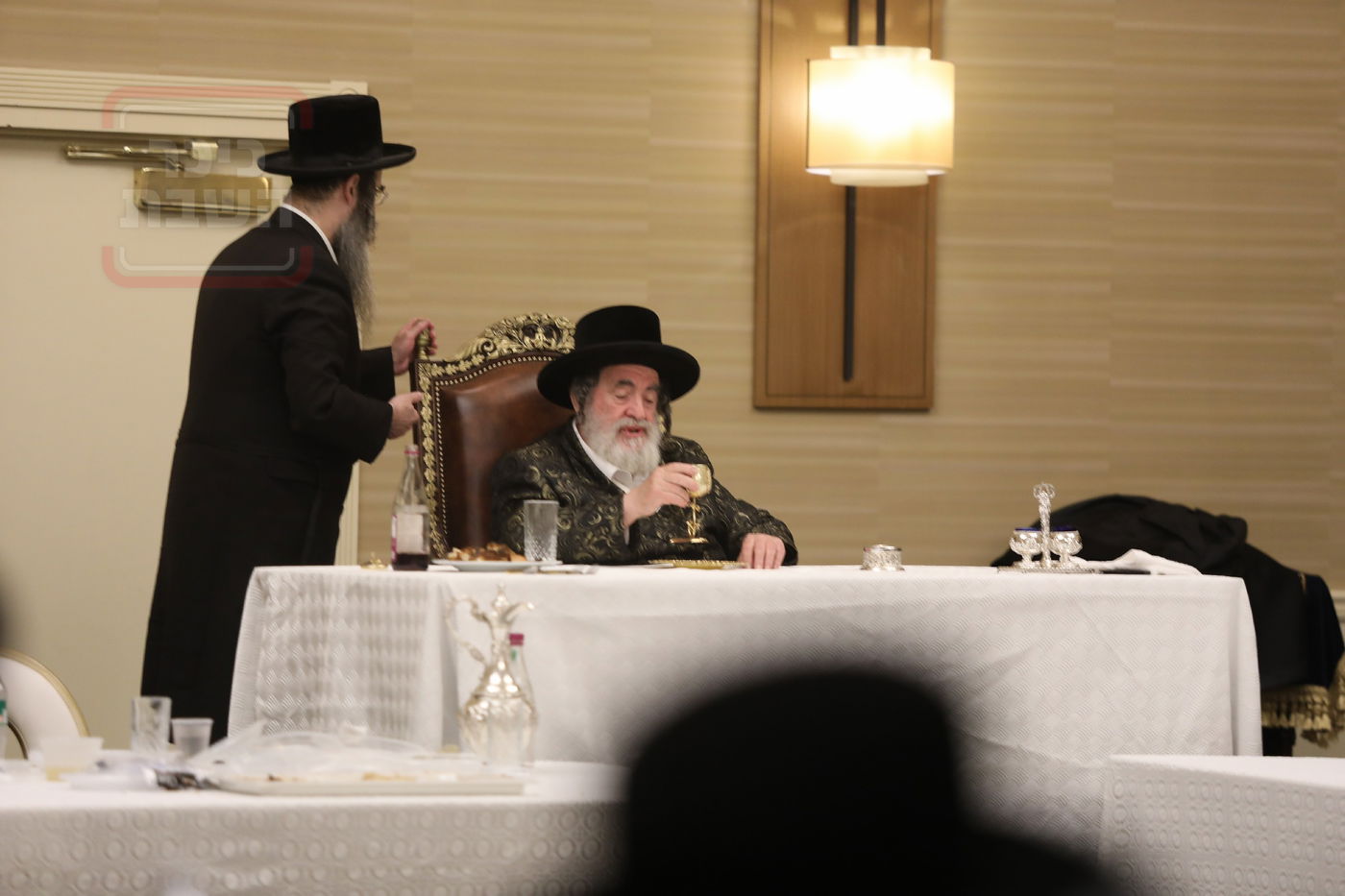 האדמו"ר מויז'ניץ בהילולת ה'תורת חיים' בארה"ב