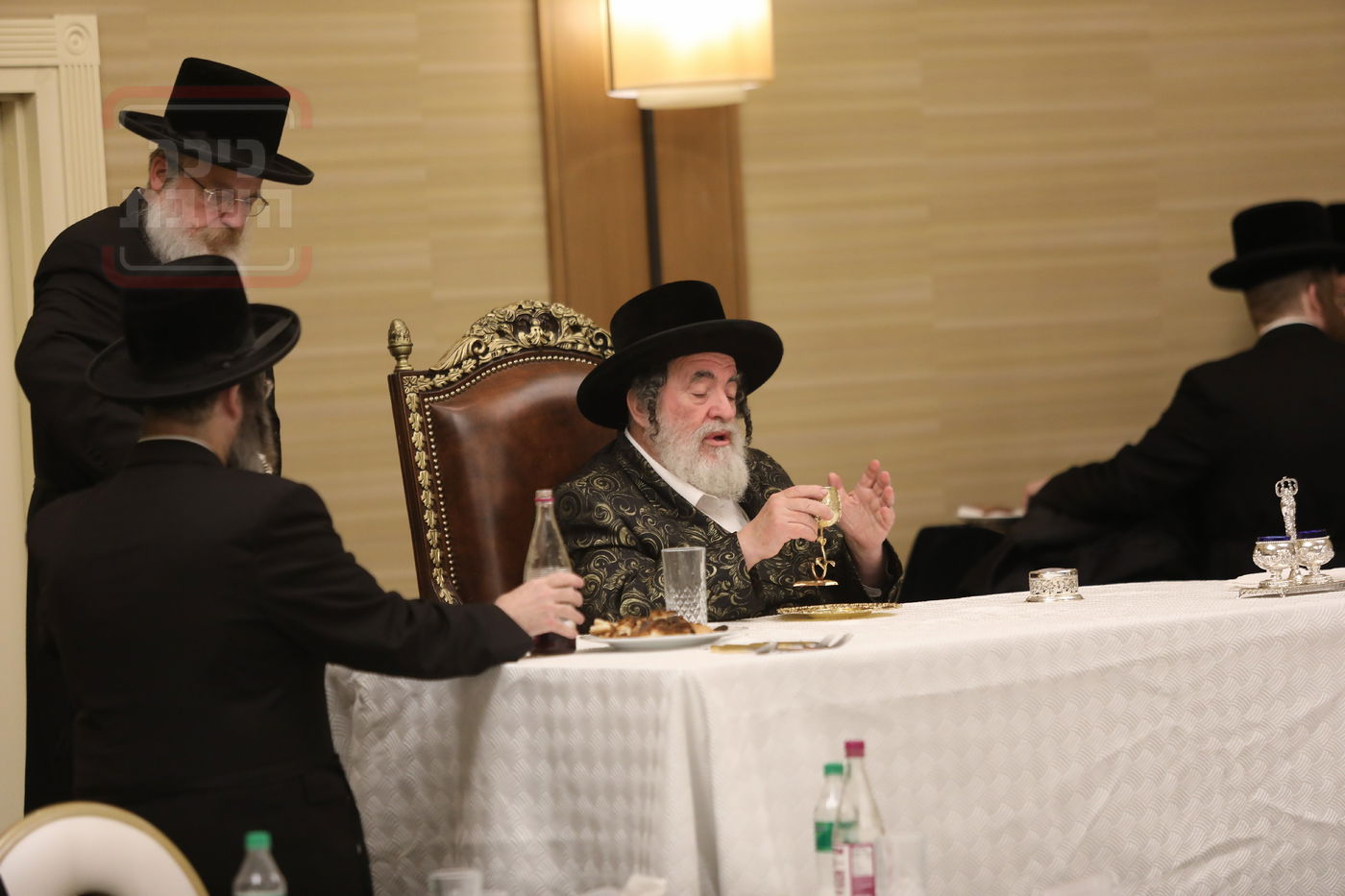 האדמו"ר מויז'ניץ בהילולת ה'תורת חיים' בארה"ב