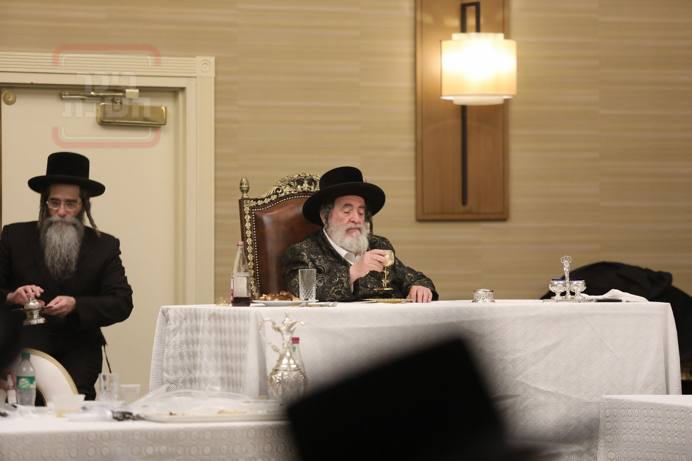 האדמו"ר מויז'ניץ בהילולת ה'תורת חיים' בארה"ב