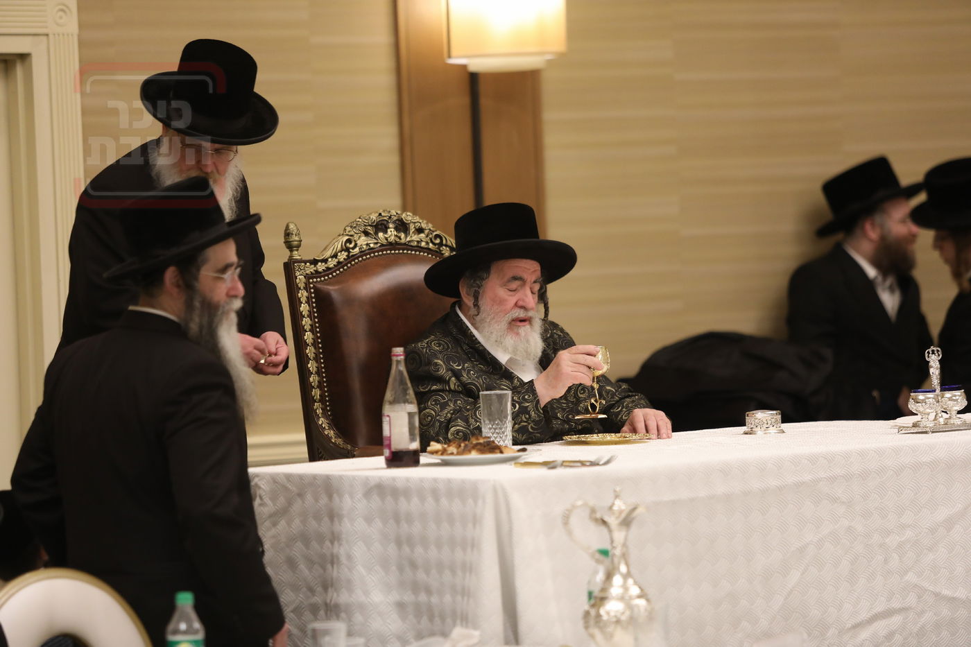 האדמו"ר מויז'ניץ בהילולת ה'תורת חיים' בארה"ב