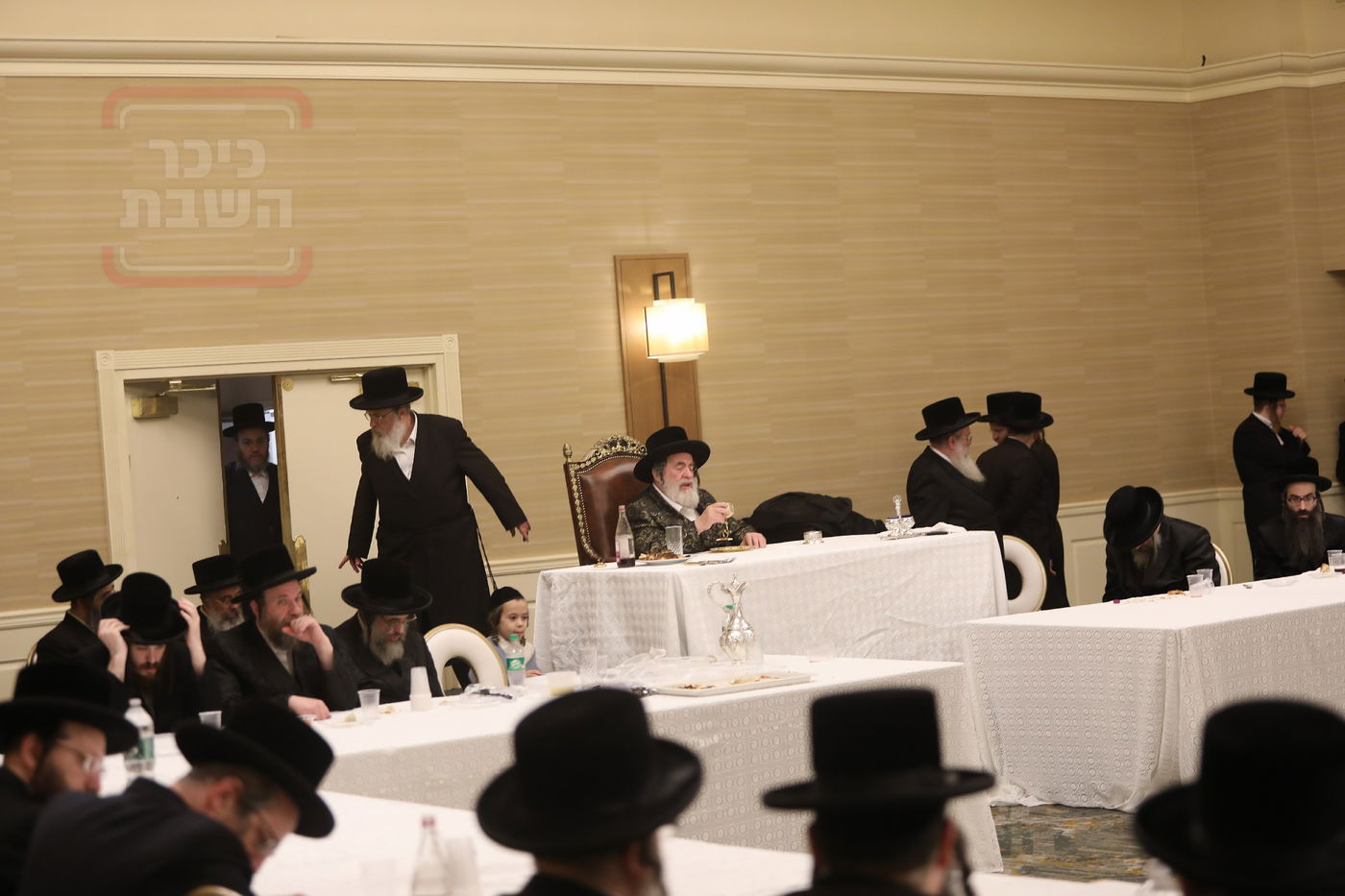 האדמו"ר מויז'ניץ בהילולת ה'תורת חיים' בארה"ב