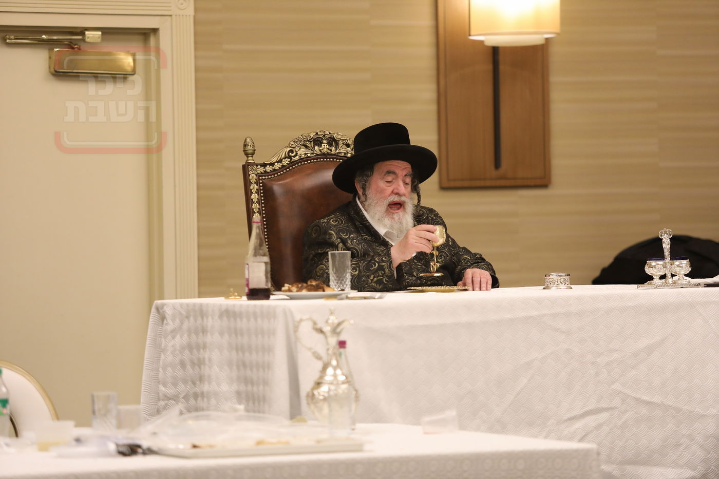 האדמו"ר מויז'ניץ בהילולת ה'תורת חיים' בארה"ב