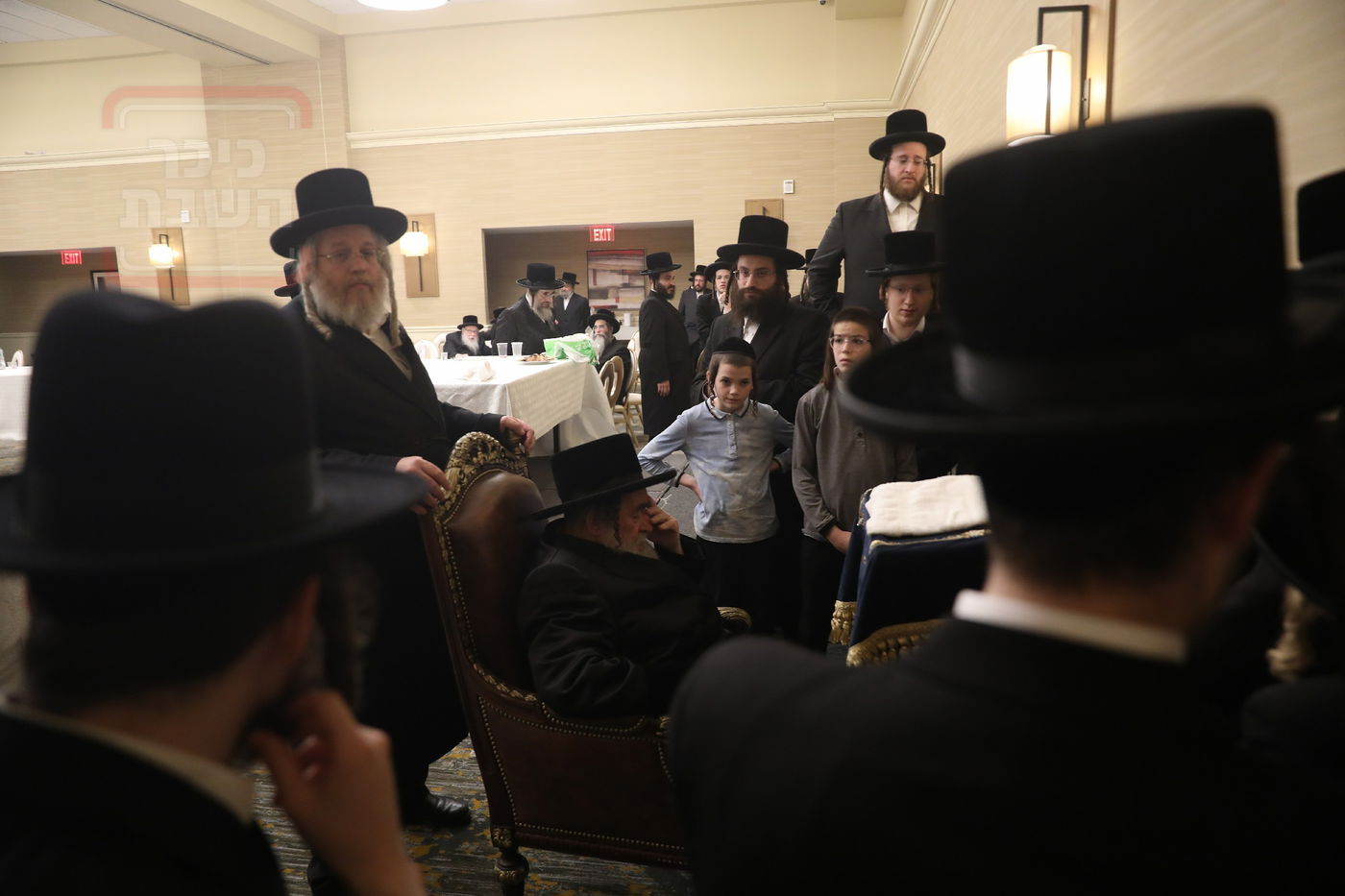 האדמו"ר מויז'ניץ בהילולת ה'תורת חיים' בארה"ב