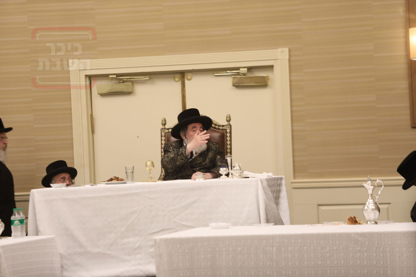 האדמו"ר מויז'ניץ בהילולת ה'תורת חיים' בארה"ב