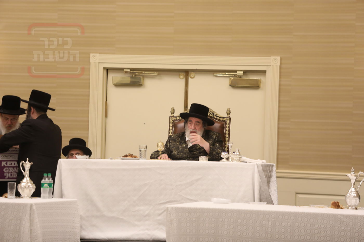 האדמו"ר מויז'ניץ בהילולת ה'תורת חיים' בארה"ב