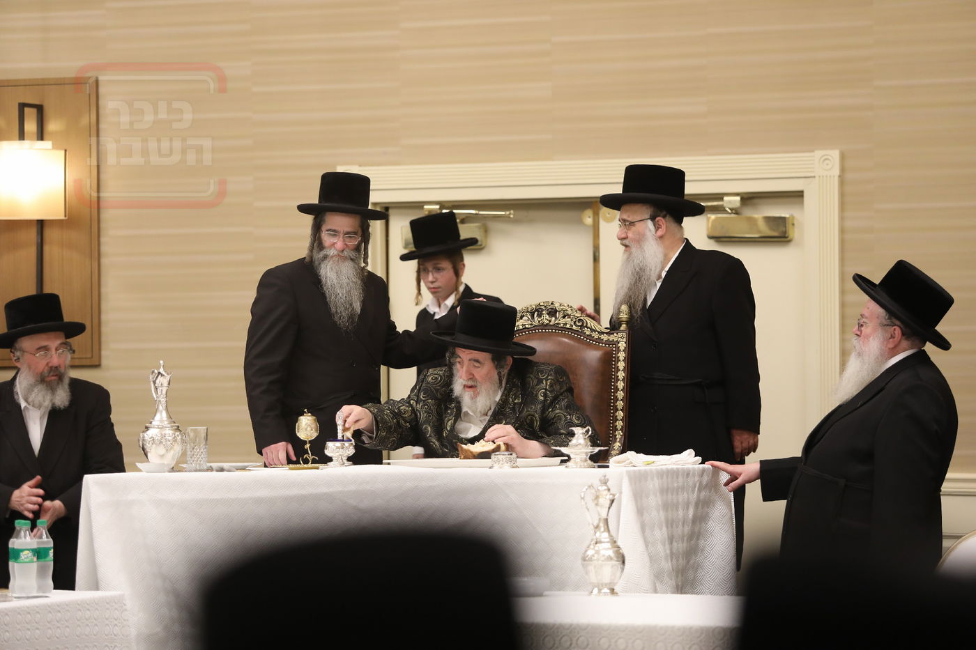 האדמו"ר מויז'ניץ בהילולת ה'תורת חיים' בארה"ב