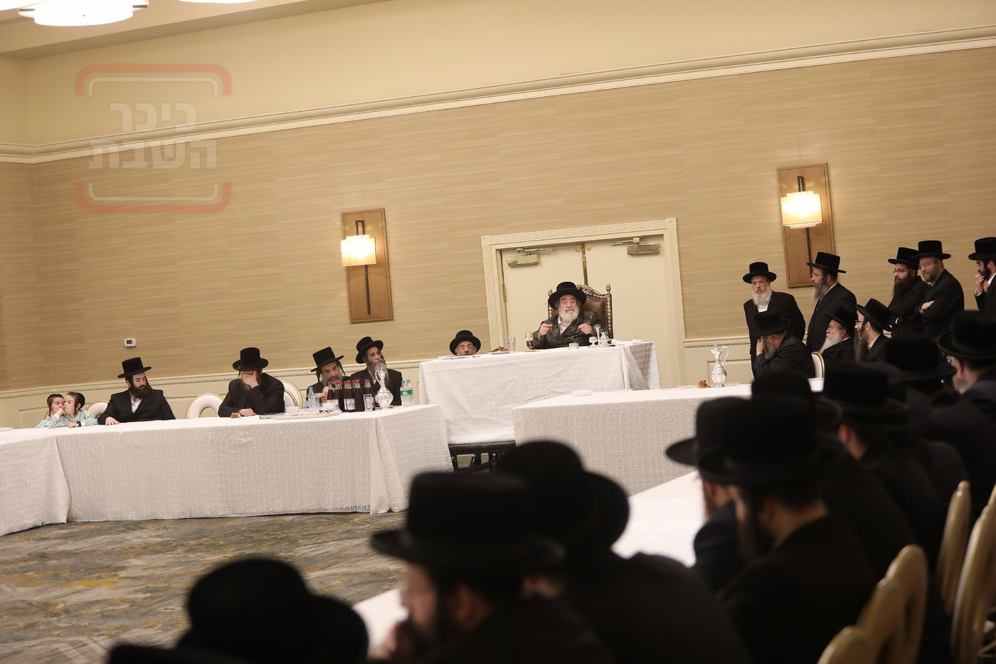 האדמו"ר מויז'ניץ בהילולת ה'תורת חיים' בארה"ב