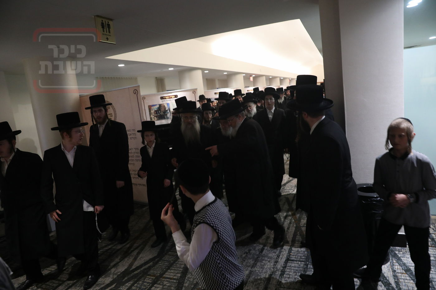 האדמו"ר מויז'ניץ בהילולת ה'תורת חיים' בארה"ב