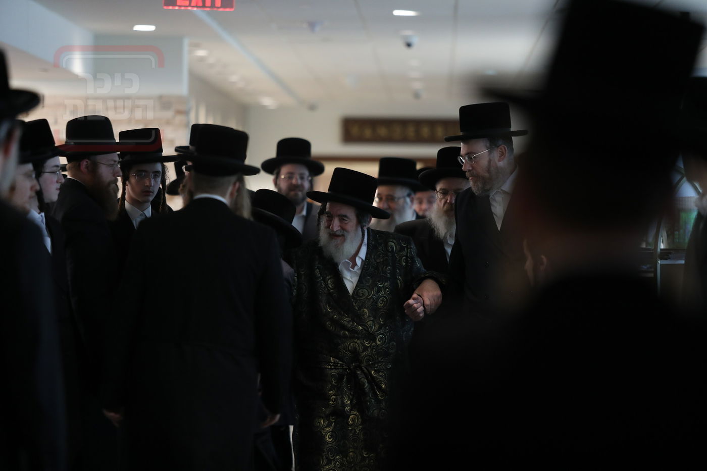 האדמו"ר מויז'ניץ בהילולת ה'תורת חיים' בארה"ב