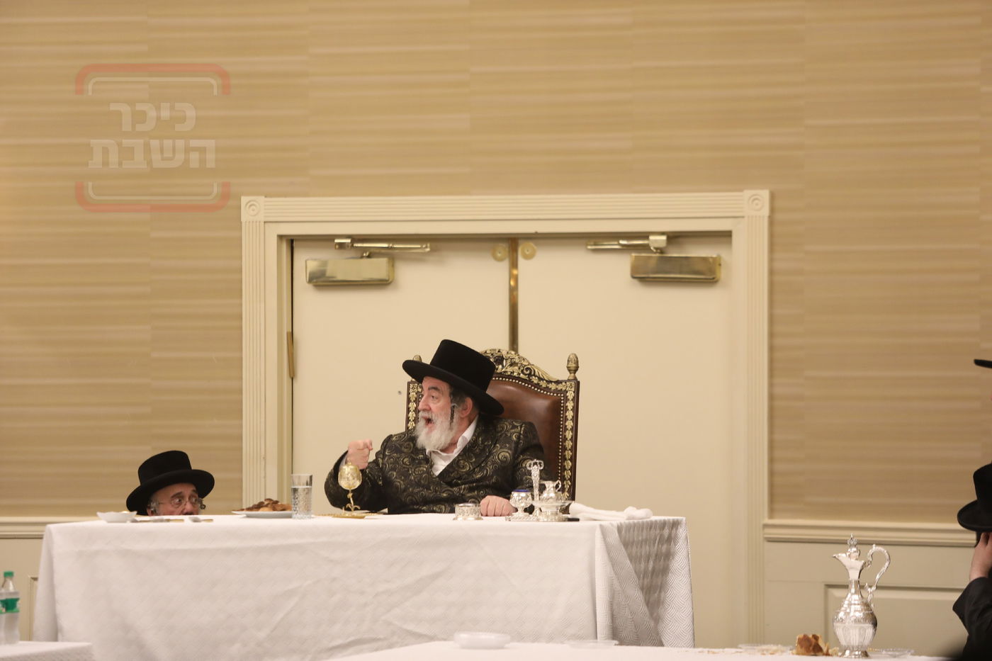 האדמו"ר מויז'ניץ בהילולת ה'תורת חיים' בארה"ב