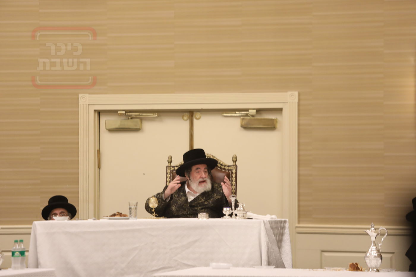 האדמו"ר מויז'ניץ בהילולת ה'תורת חיים' בארה"ב