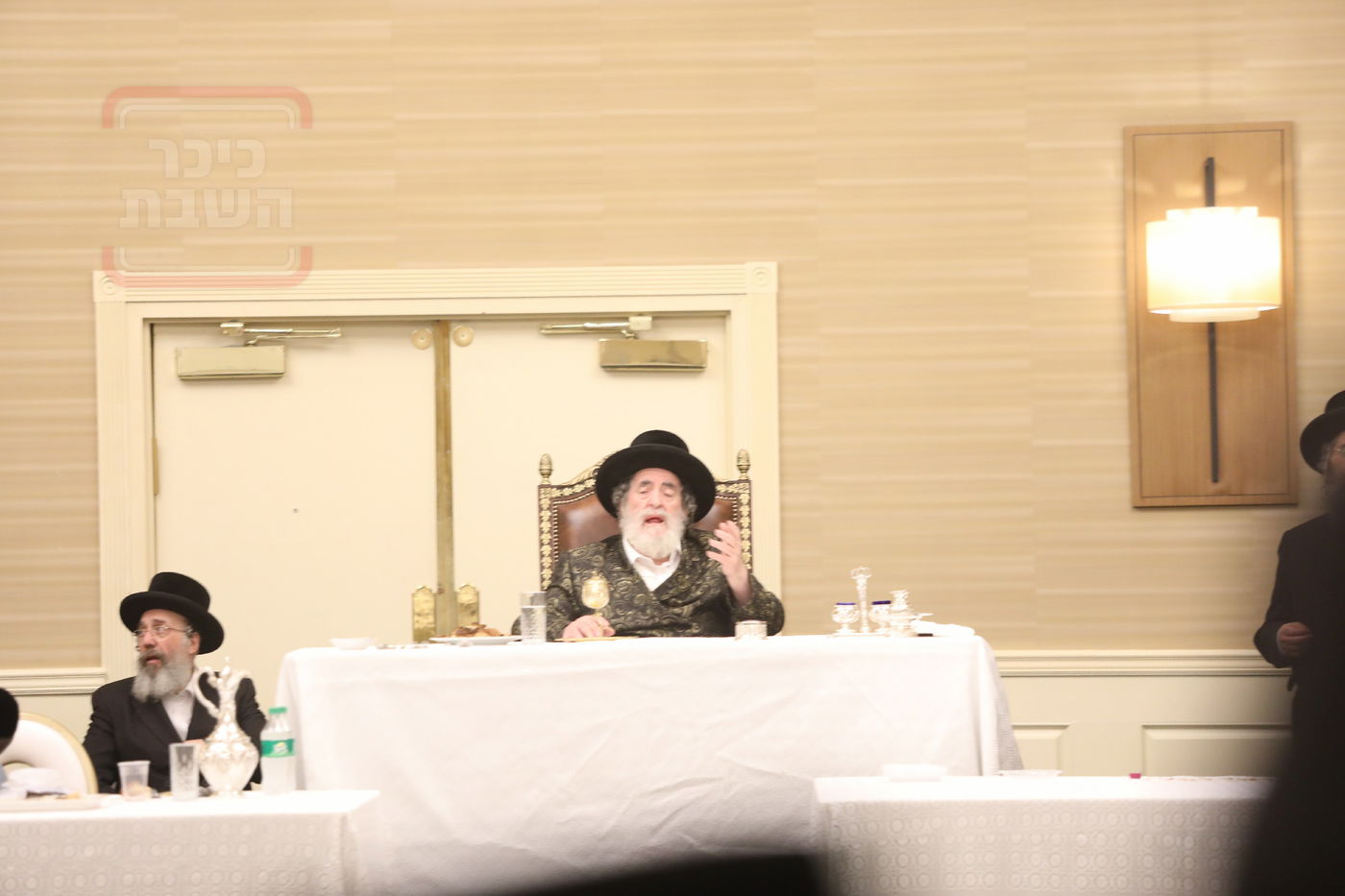 האדמו"ר מויז'ניץ בהילולת ה'תורת חיים' בארה"ב