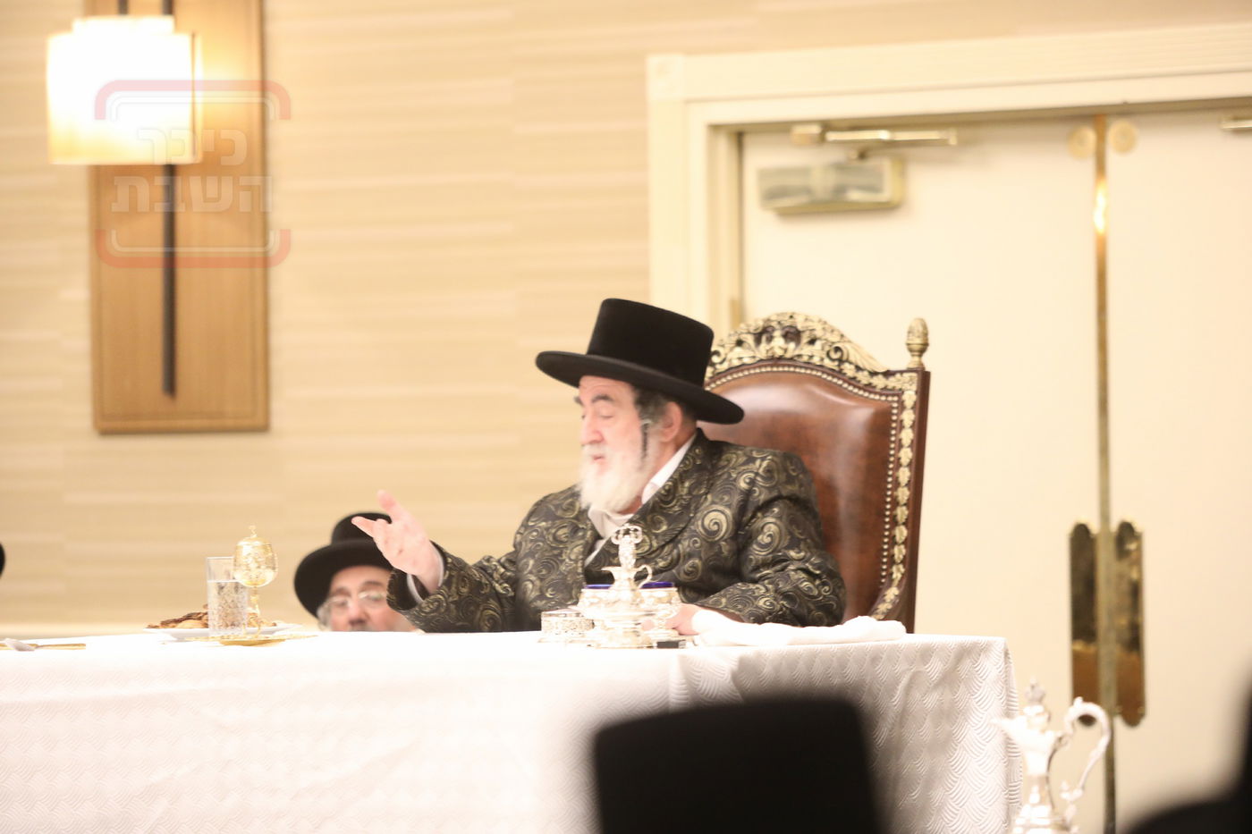 האדמו"ר מויז'ניץ בהילולת ה'תורת חיים' בארה"ב