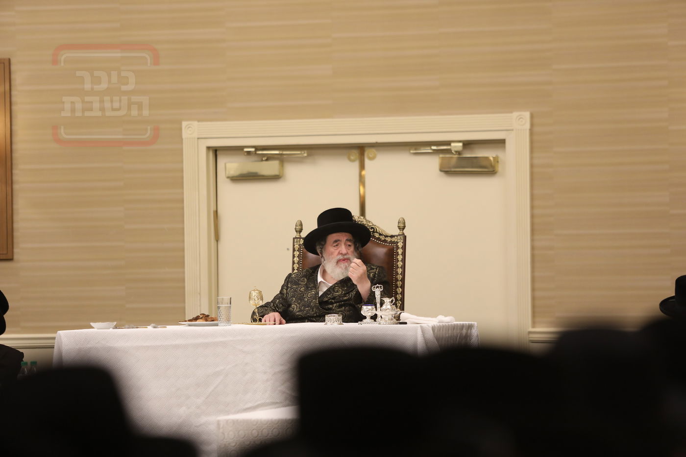 האדמו"ר מויז'ניץ בהילולת ה'תורת חיים' בארה"ב