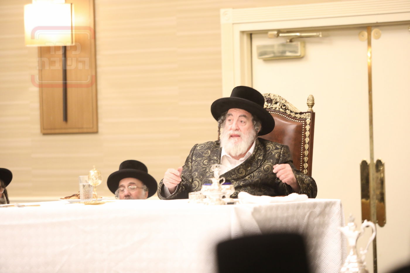 האדמו"ר מויז'ניץ בהילולת ה'תורת חיים' בארה"ב