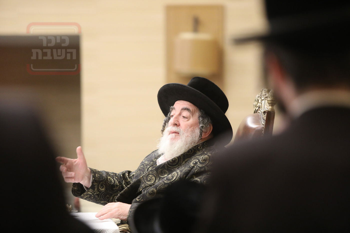 האדמו"ר מויז'ניץ בהילולת ה'תורת חיים' בארה"ב