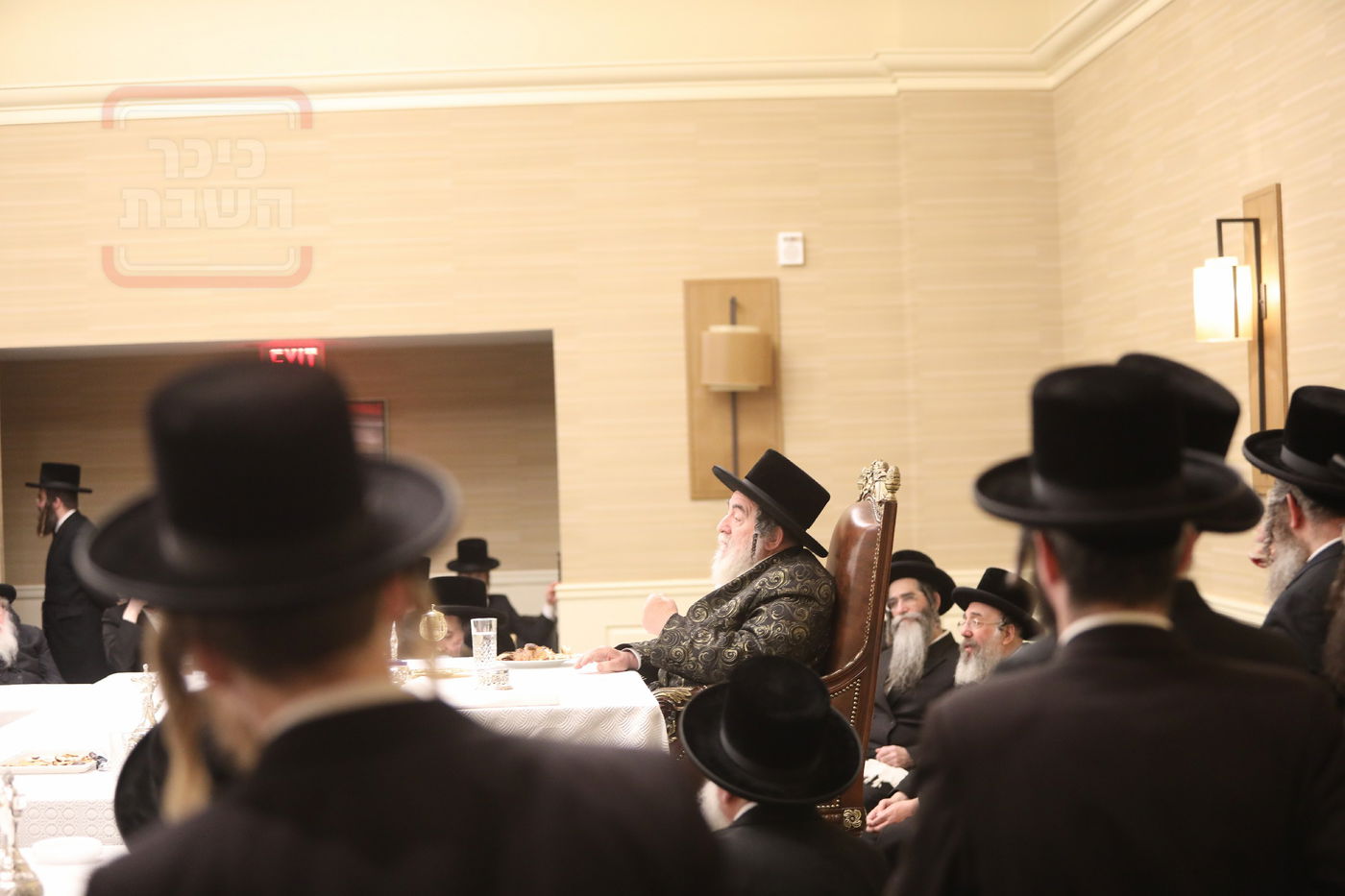 האדמו"ר מויז'ניץ בהילולת ה'תורת חיים' בארה"ב