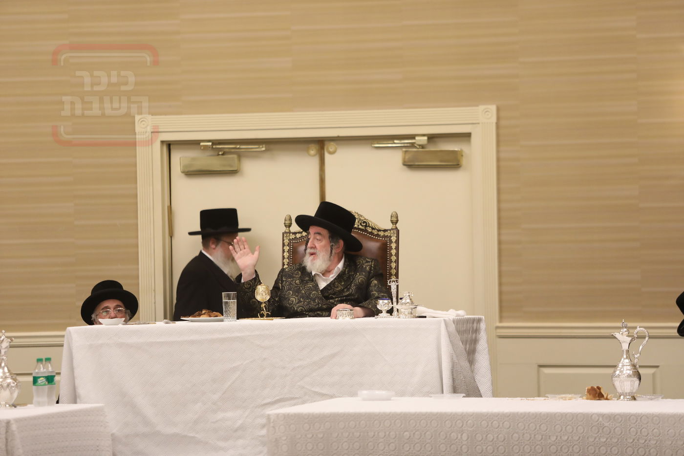 האדמו"ר מויז'ניץ בהילולת ה'תורת חיים' בארה"ב