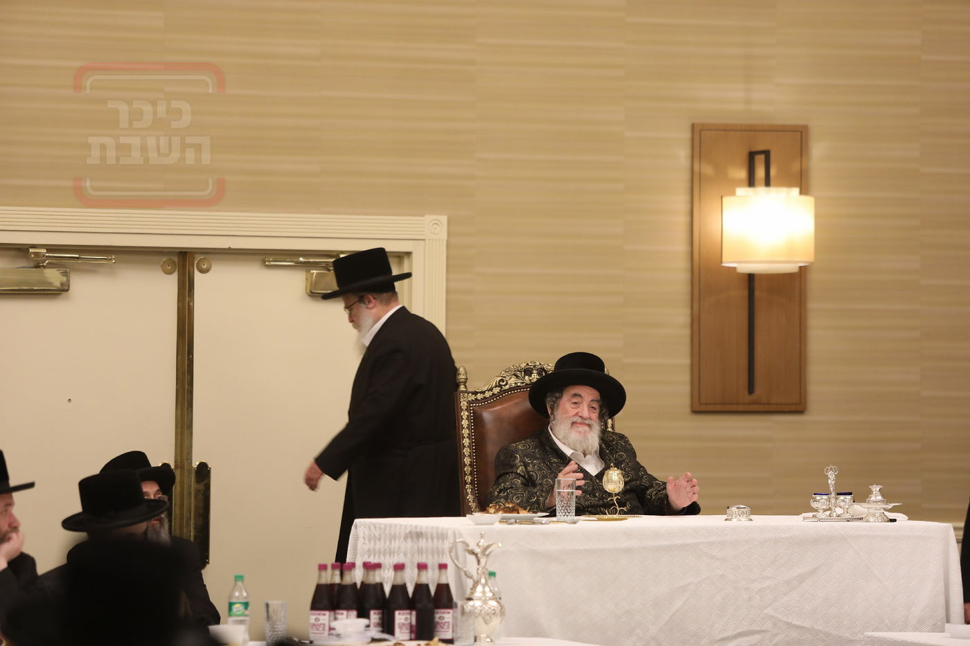 האדמו"ר מויז'ניץ בהילולת ה'תורת חיים' בארה"ב