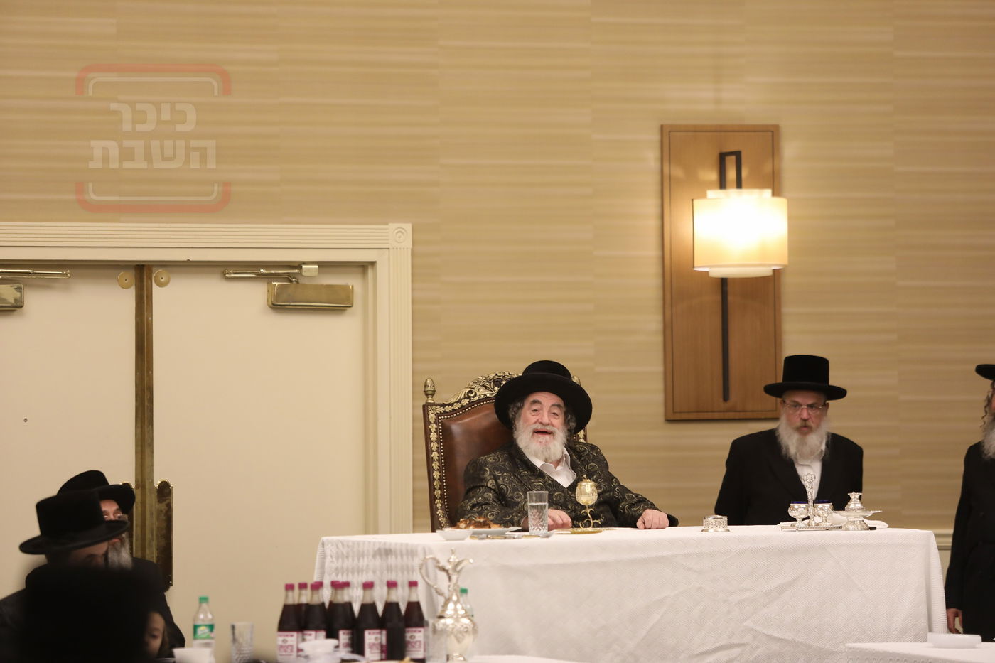 האדמו"ר מויז'ניץ בהילולת ה'תורת חיים' בארה"ב