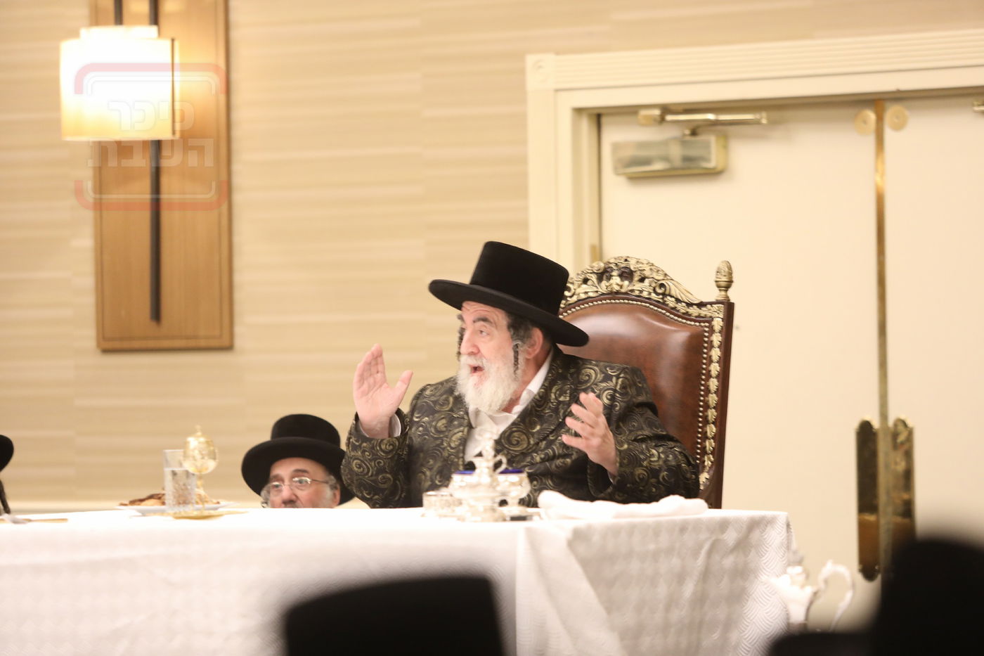 האדמו"ר מויז'ניץ בהילולת ה'תורת חיים' בארה"ב