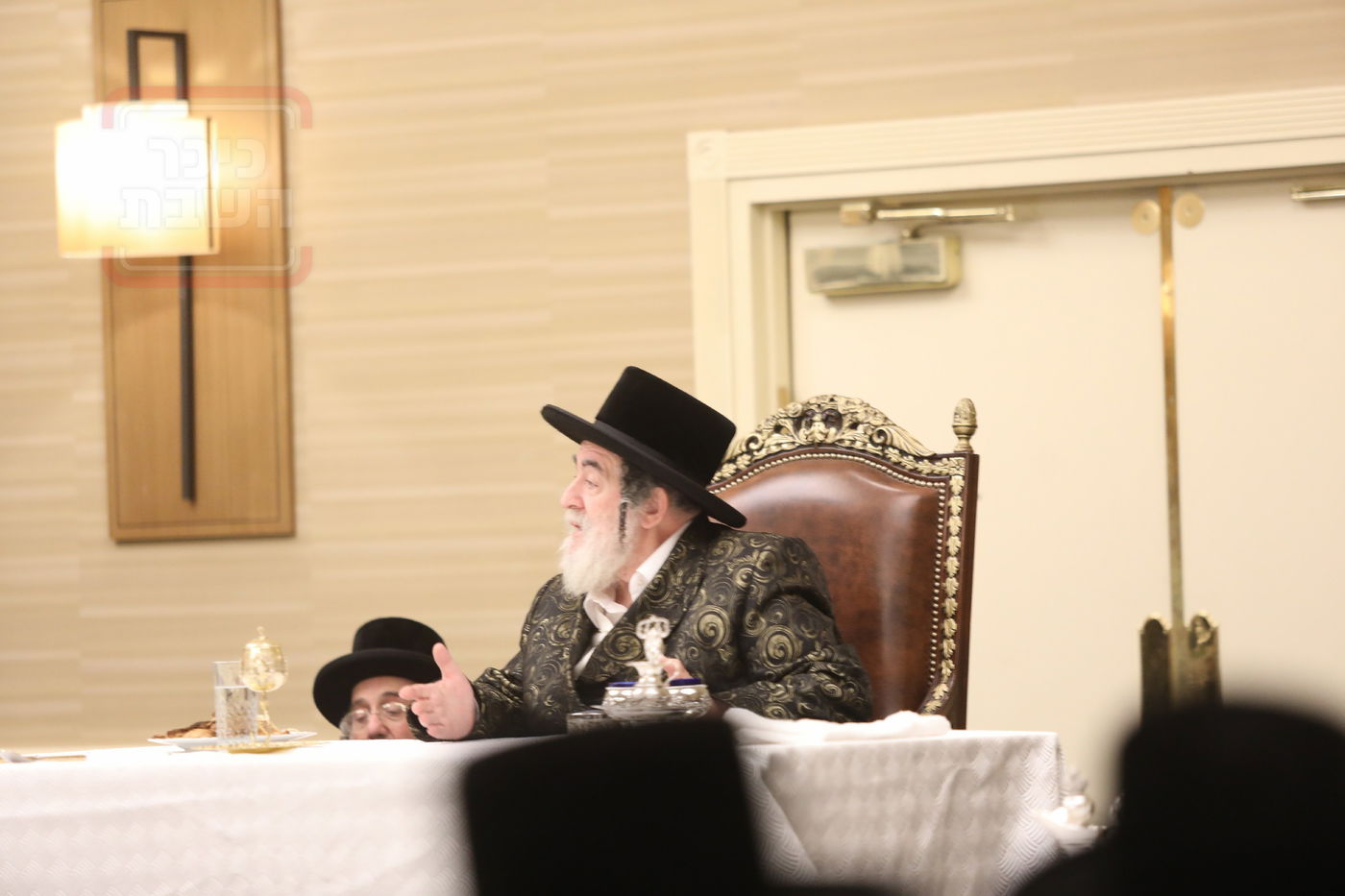 האדמו"ר מויז'ניץ בהילולת ה'תורת חיים' בארה"ב