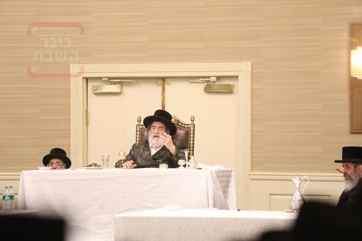 האדמו"ר מויז'ניץ בהילולת ה'תורת חיים' בארה"ב