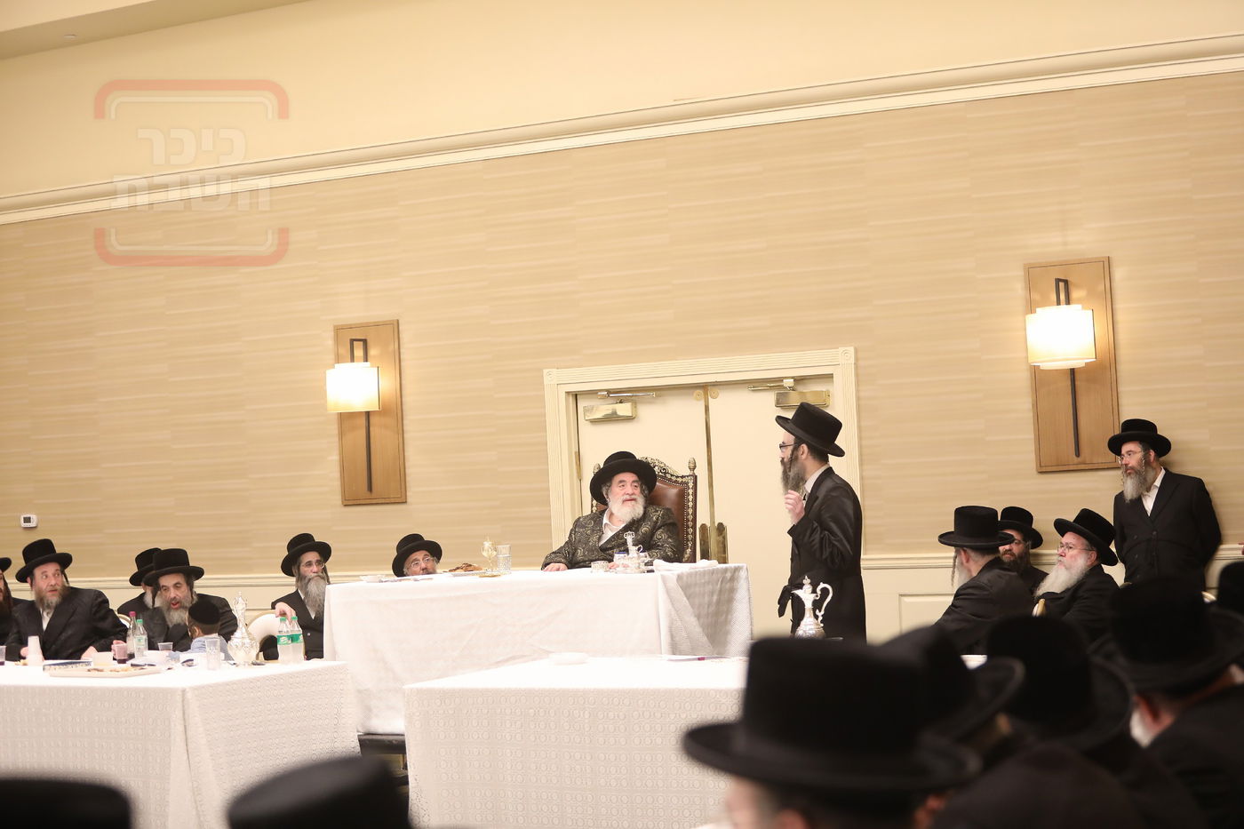 האדמו"ר מויז'ניץ בהילולת ה'תורת חיים' בארה"ב