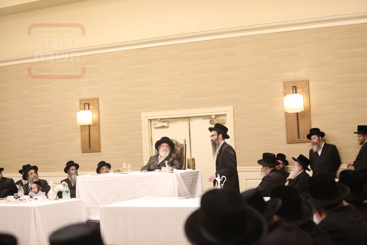 האדמו"ר מויז'ניץ בהילולת ה'תורת חיים' בארה"ב