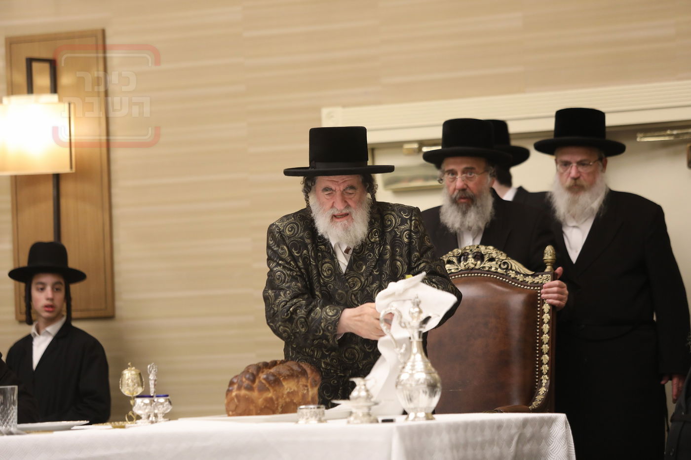 האדמו"ר מויז'ניץ בהילולת ה'תורת חיים' בארה"ב