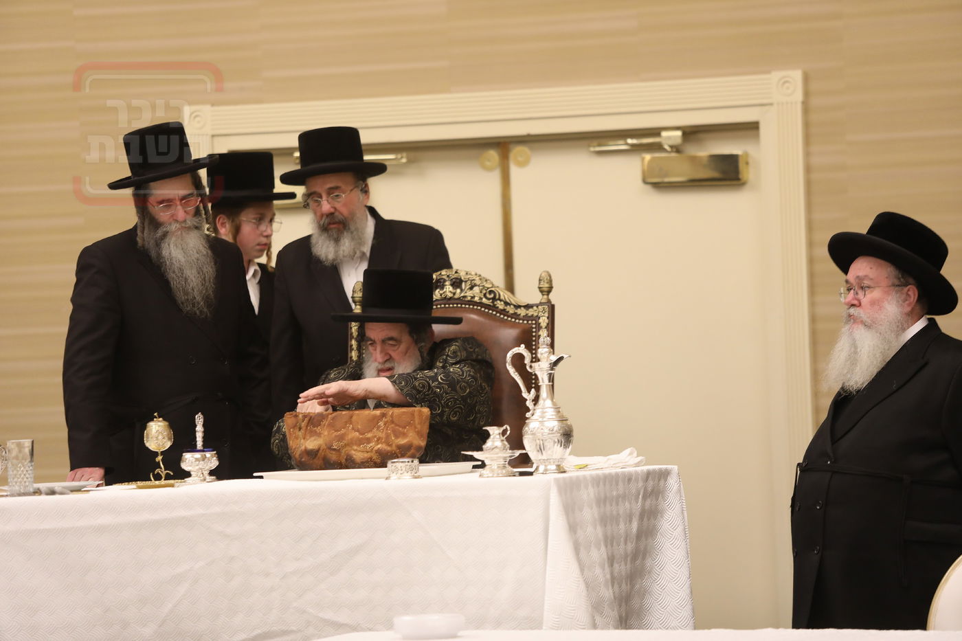 האדמו"ר מויז'ניץ בהילולת ה'תורת חיים' בארה"ב