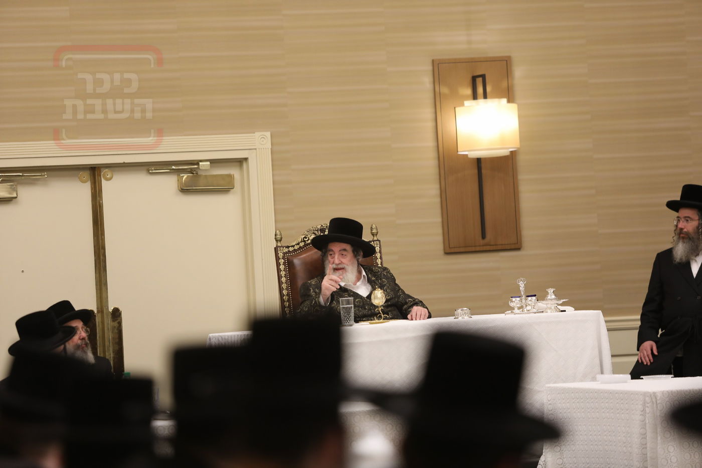 האדמו"ר מויז'ניץ בהילולת ה'תורת חיים' בארה"ב