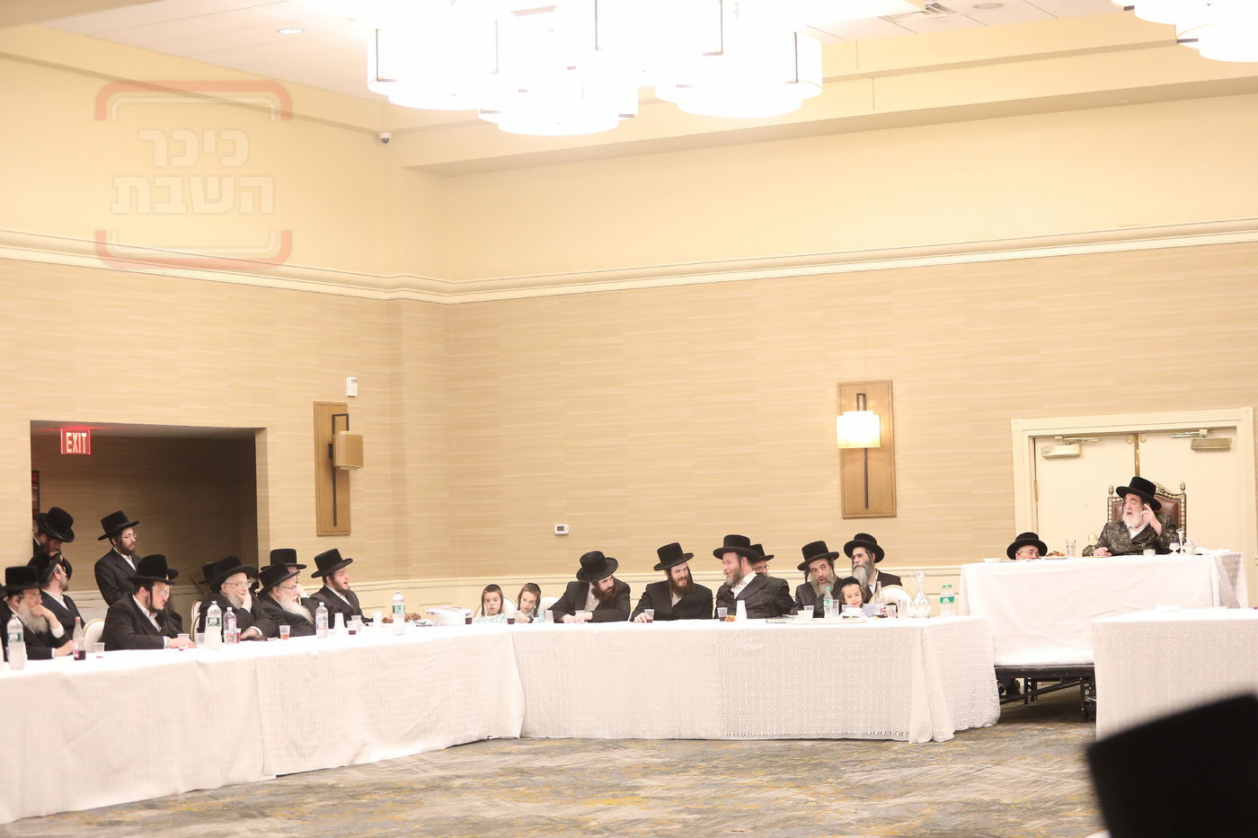 האדמו"ר מויז'ניץ בהילולת ה'תורת חיים' בארה"ב