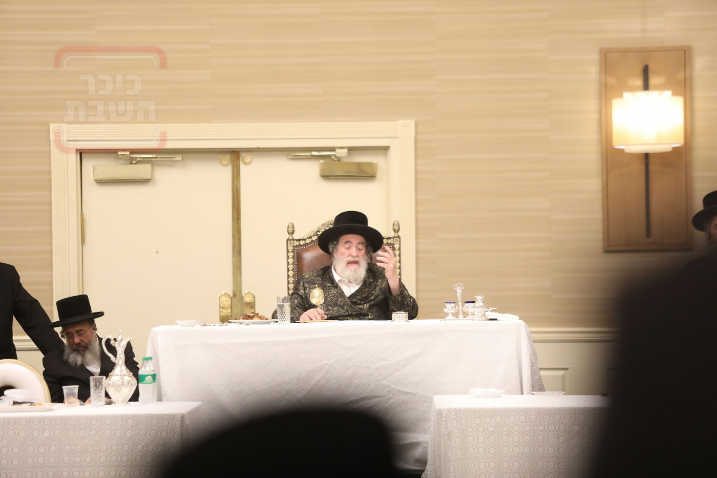 האדמו"ר מויז'ניץ בהילולת ה'תורת חיים' בארה"ב