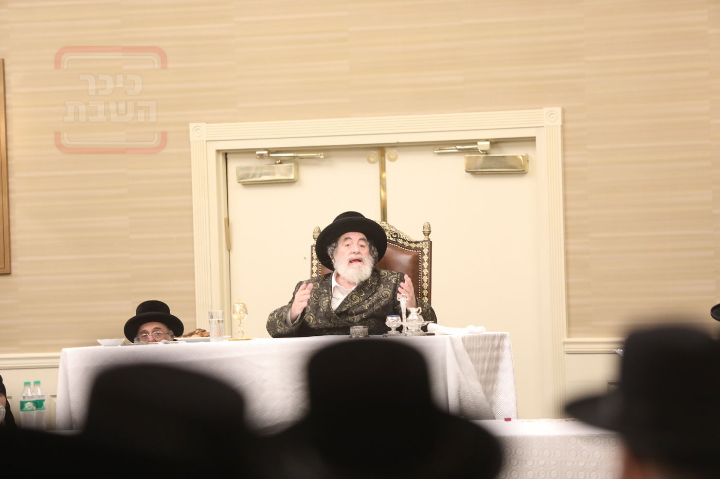 האדמו"ר מויז'ניץ בהילולת ה'תורת חיים' בארה"ב