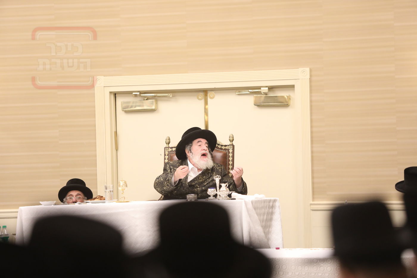 האדמו"ר מויז'ניץ בהילולת ה'תורת חיים' בארה"ב