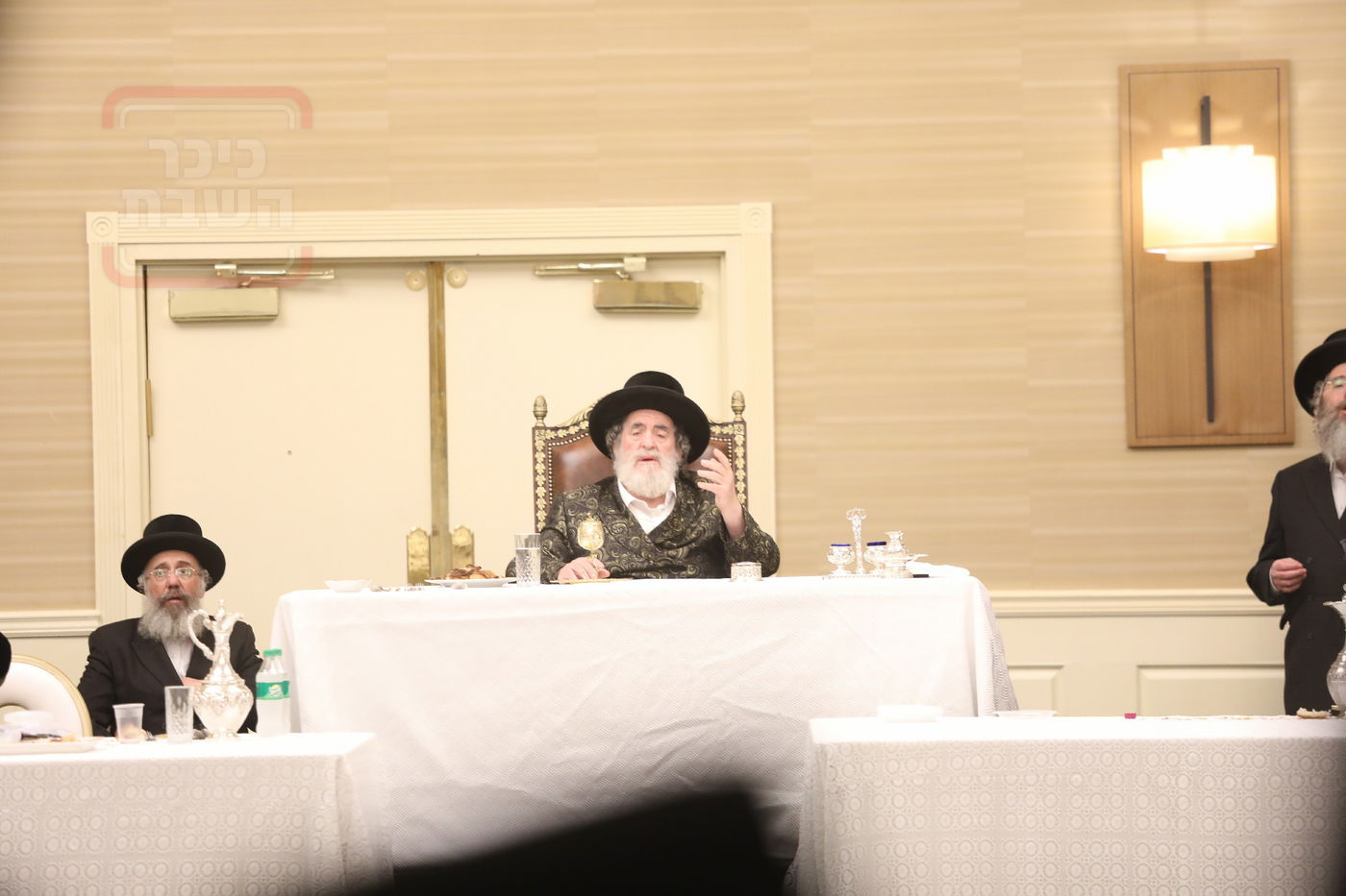 האדמו"ר מויז'ניץ בהילולת ה'תורת חיים' בארה"ב