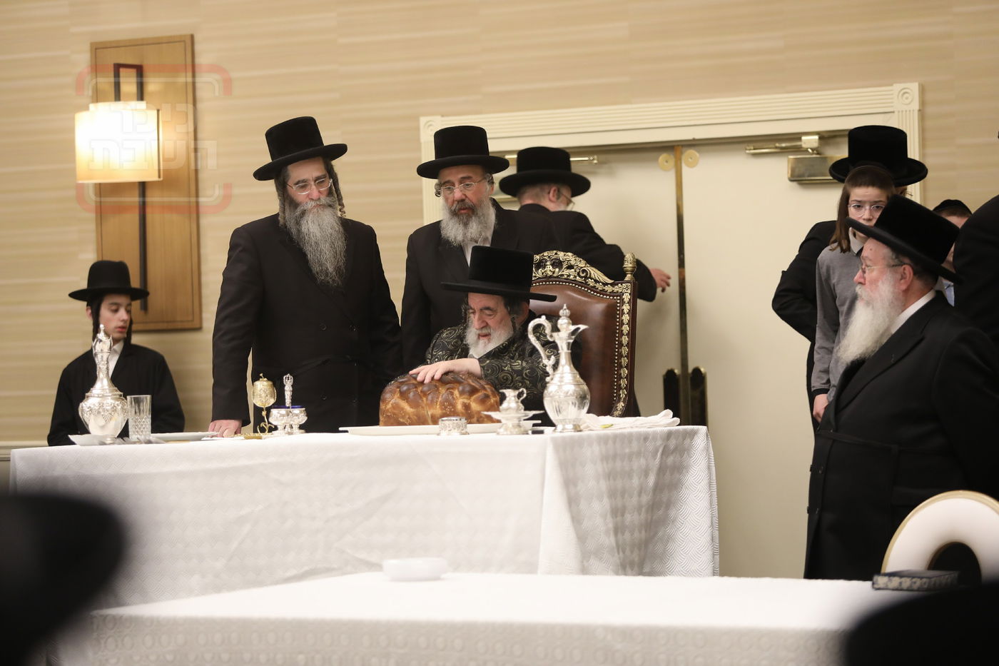 האדמו"ר מויז'ניץ בהילולת ה'תורת חיים' בארה"ב