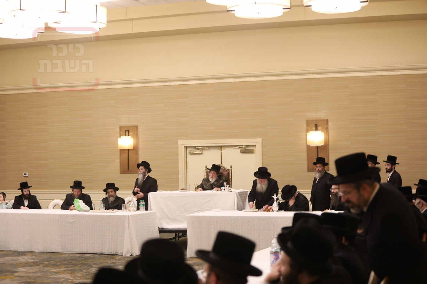 האדמו"ר מויז'ניץ בהילולת ה'תורת חיים' בארה"ב