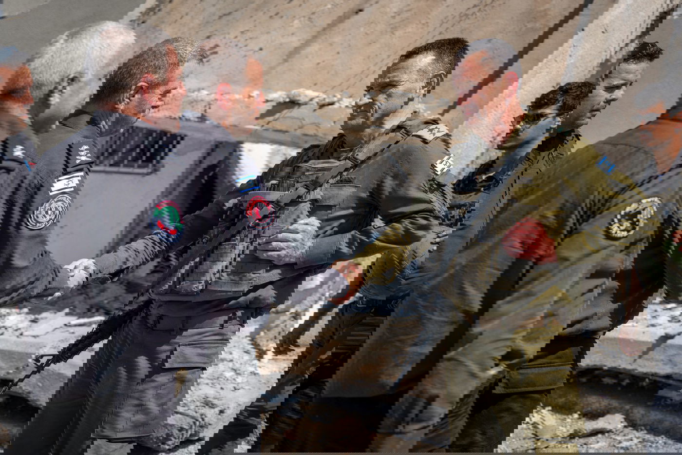 סיור הרמטכ"ל ובכירי כבאות והצלה בצפון הארץ