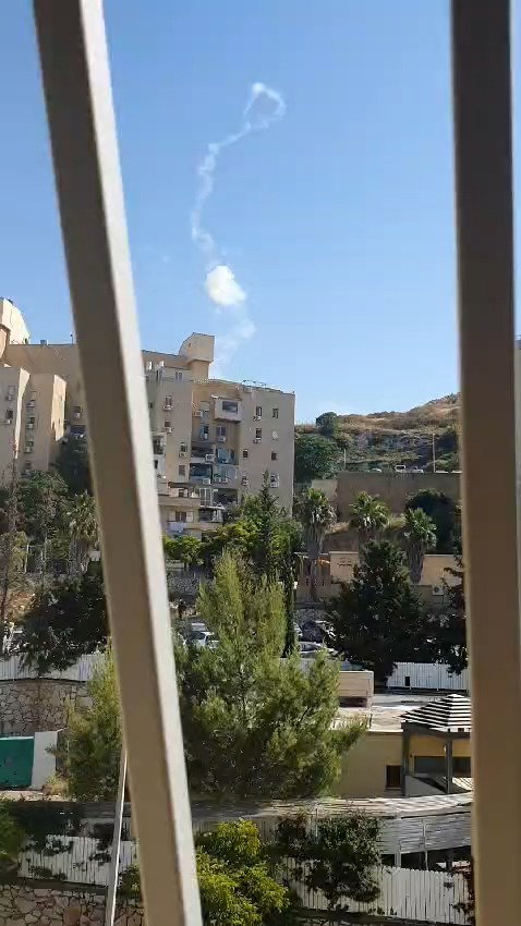 היירוט מעל צפת