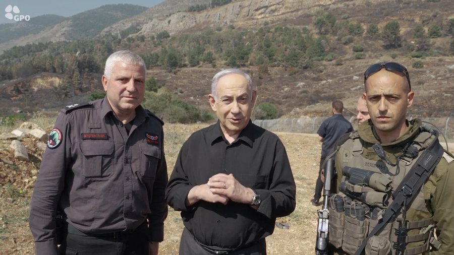 נתניהו בקריית שמונה