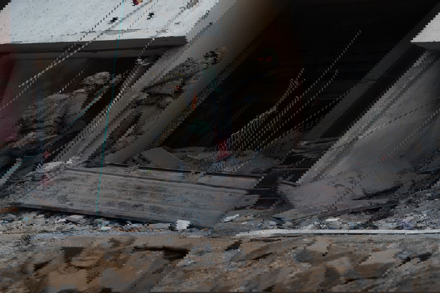 פעילות הכוחות ברצועה