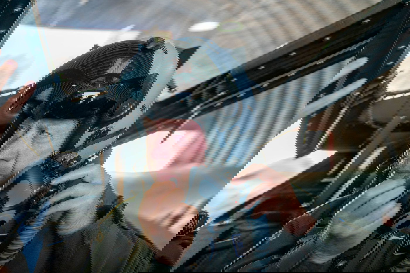 גלנט מעל עזה