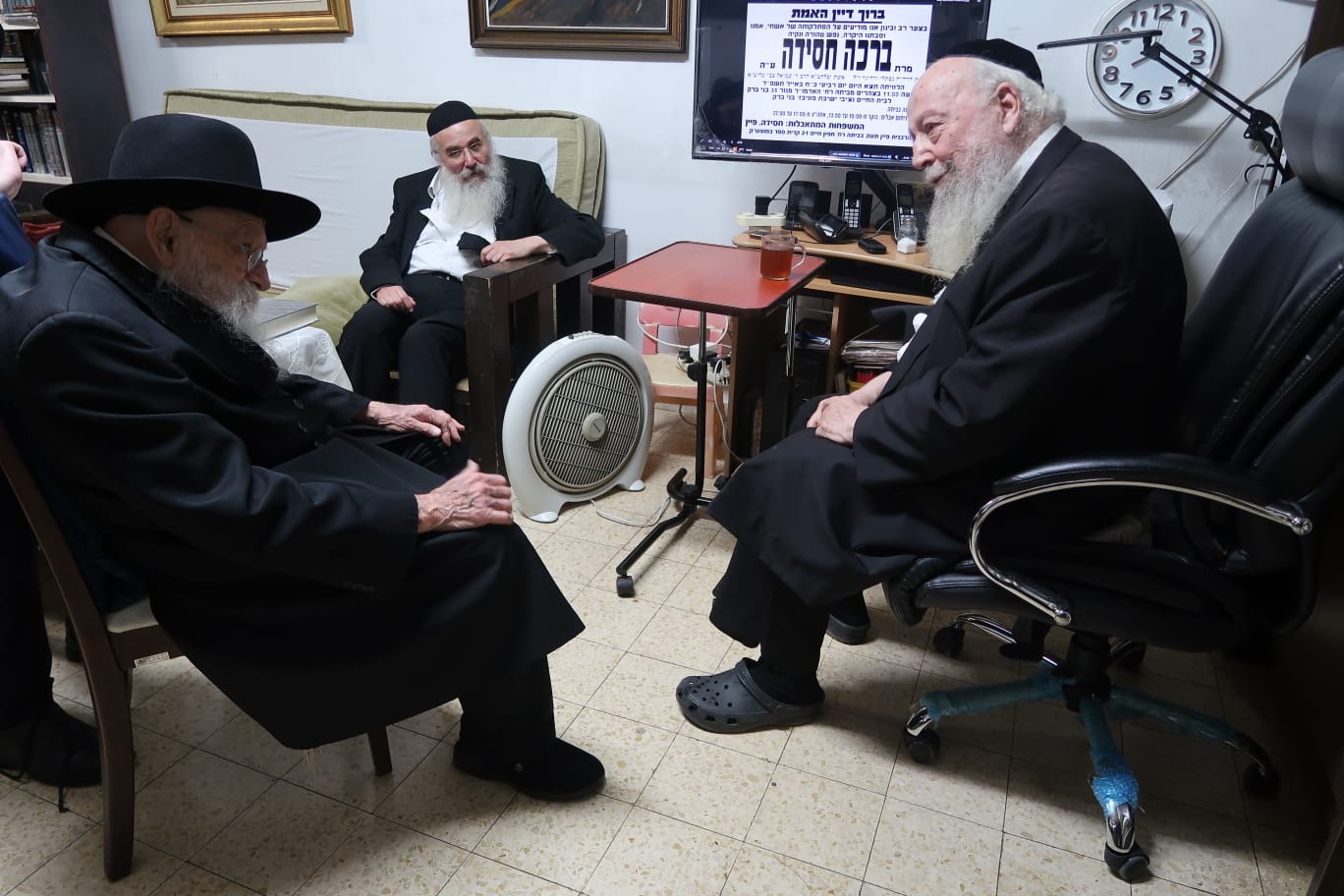 הגר"מ גריינמן בניחום אבלים 