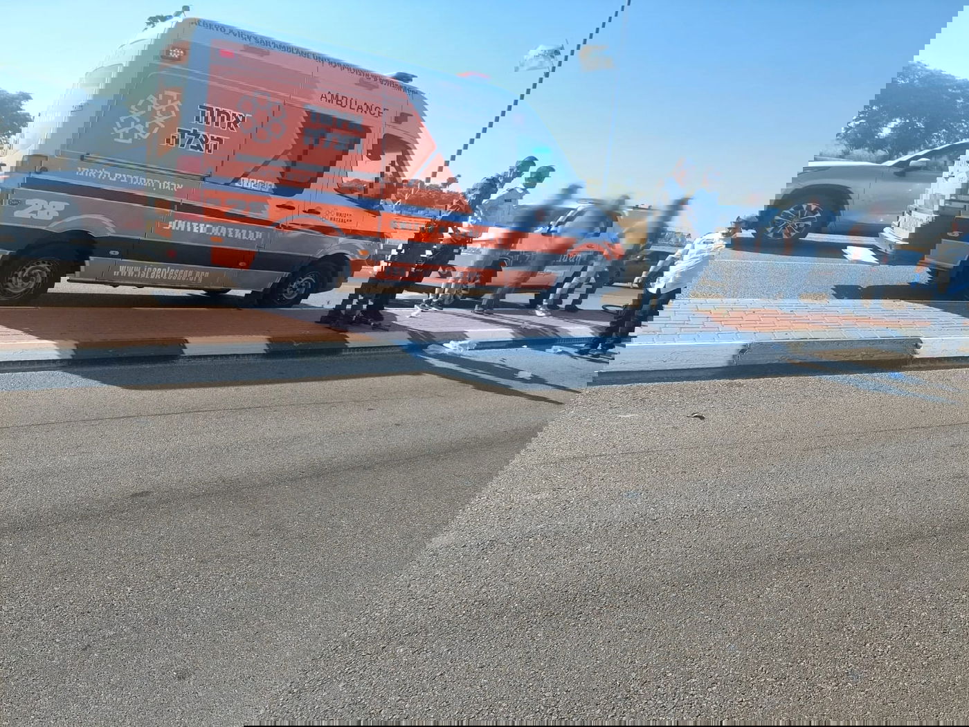 זירת התאונה, הבוקר