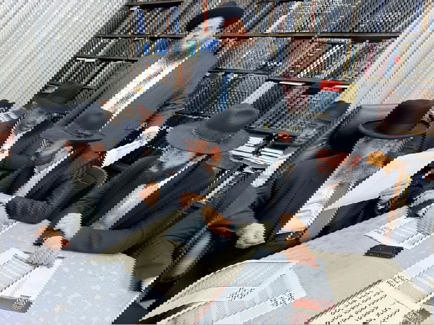 הגר"מ בן שמעון בתפילת השל"ה