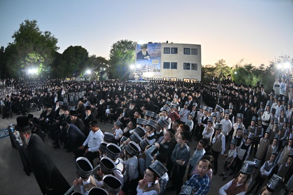 הנחת אבן הפינה ויז'ניץ באשדוד