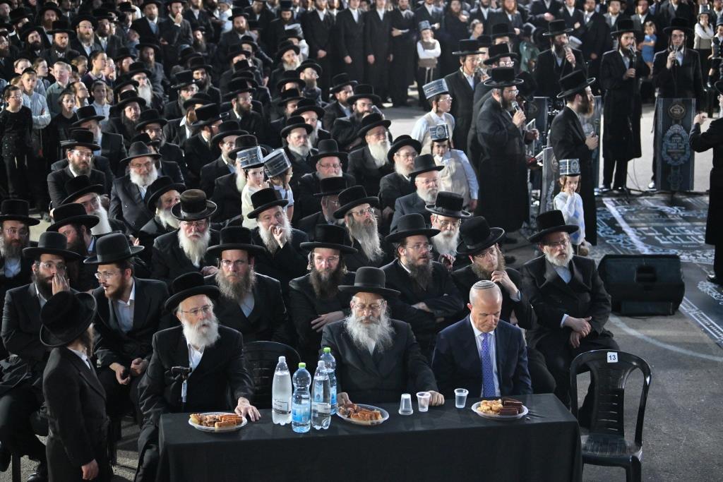 הנחת אבן הפינה ויז'ניץ באשדוד